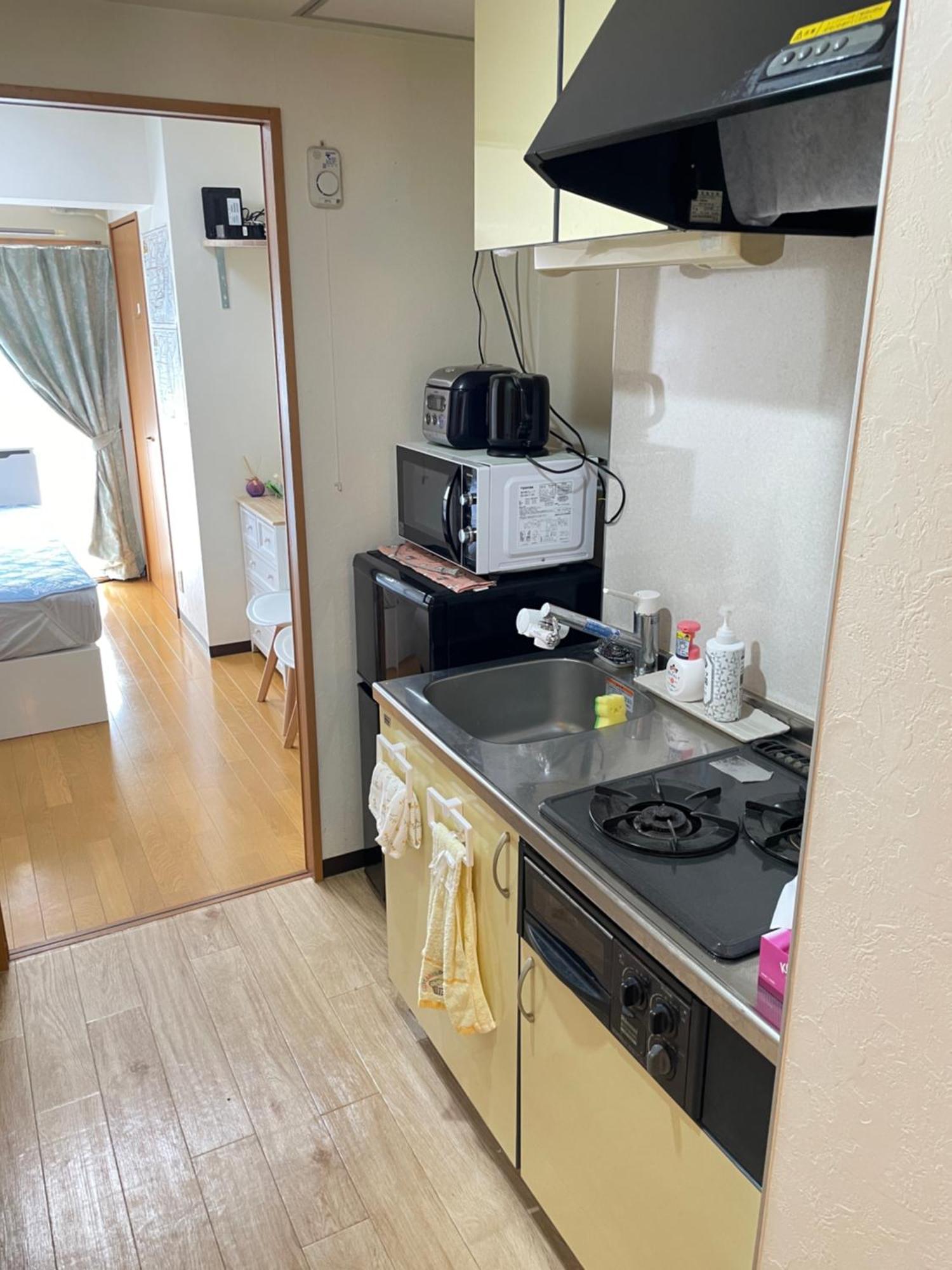 新宿安靜の家-a Quiet In Shinjuku - A 26 Square Meter Double Bed That Feels Like Apartamento *