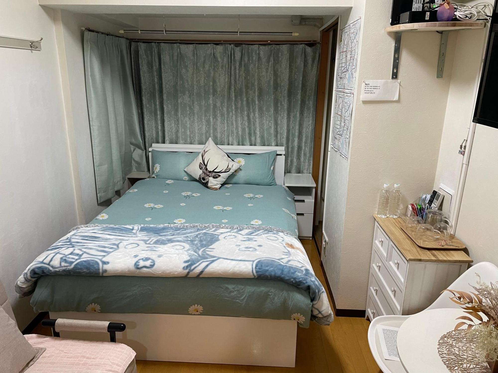 新宿安靜の家-a Quiet In Shinjuku - A 26 Square Meter Double Bed That Feels Like * Tokio