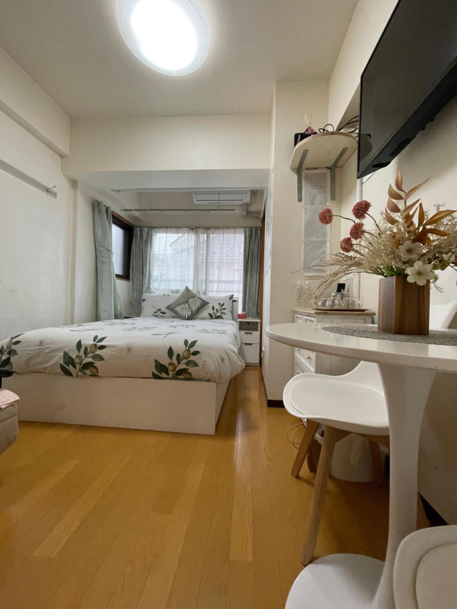 Apartamento 新宿安靜の家-a Quiet In Shinjuku - A 26 Square Meter Double Bed That Feels Like